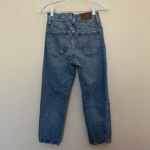 Madewell Classic Straight Jeans - Distressed